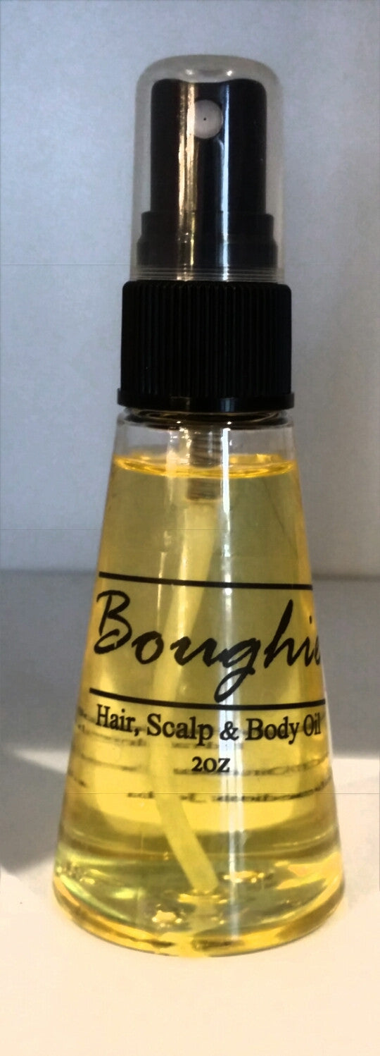 Hair and body oil - Boughie virgin brazilian hair cosmetics apperal 