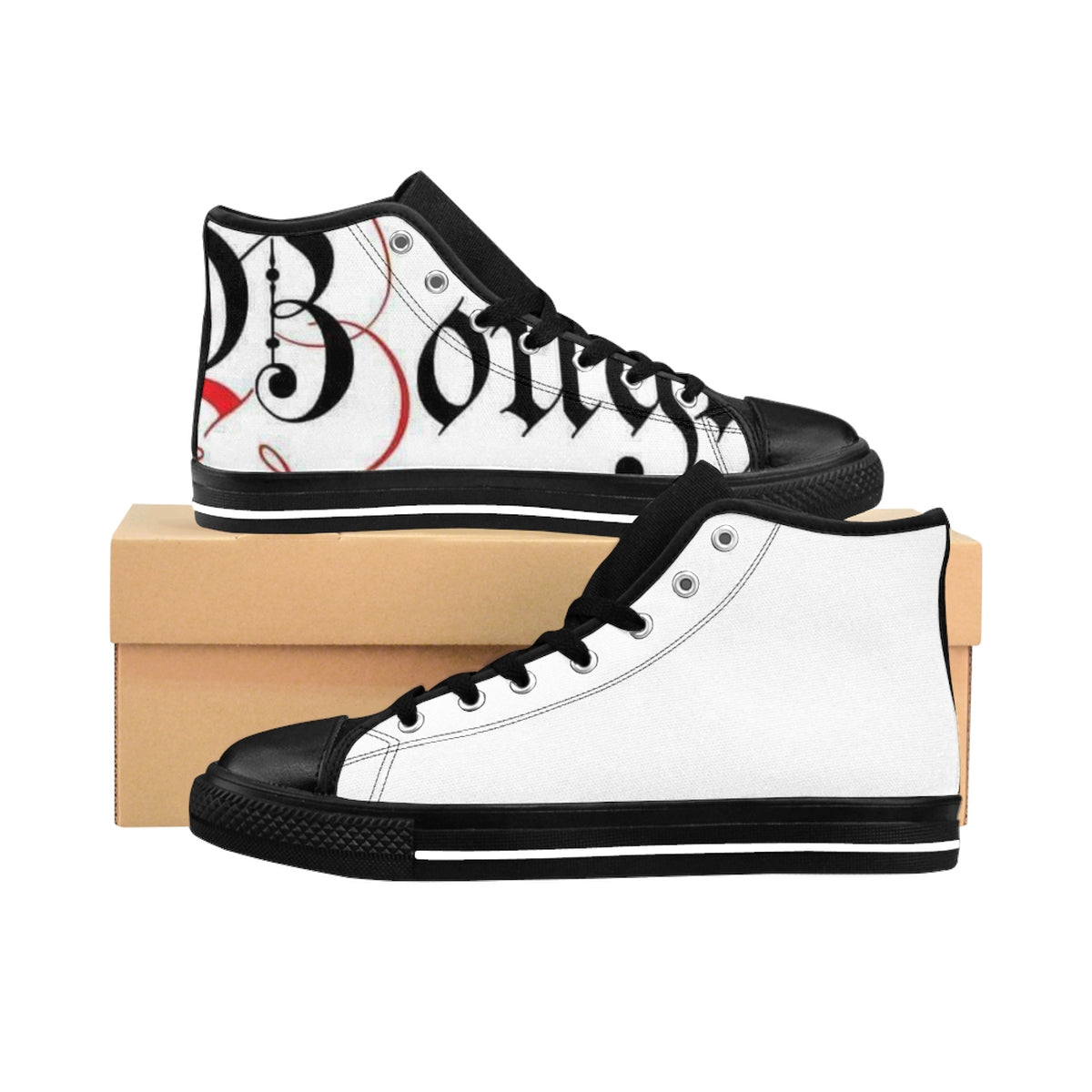 Women's High-top Sneakers - Boughie virgin brazilian hair cosmetics apperal 