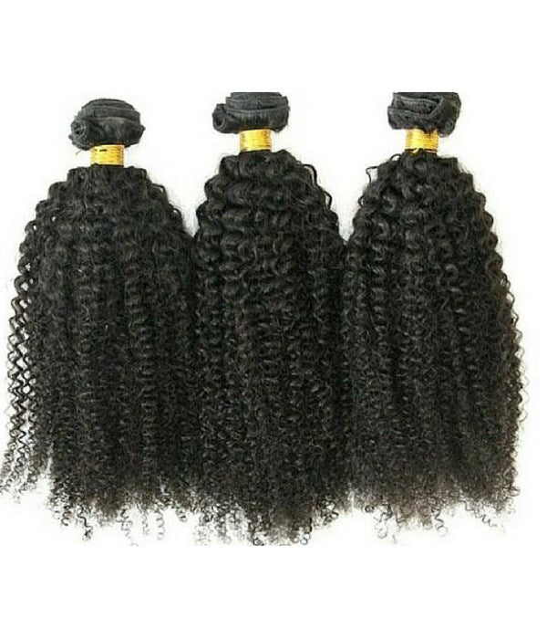 Mongolian kinky curly 8A - Boughie virgin brazilian hair cosmetics apperal 