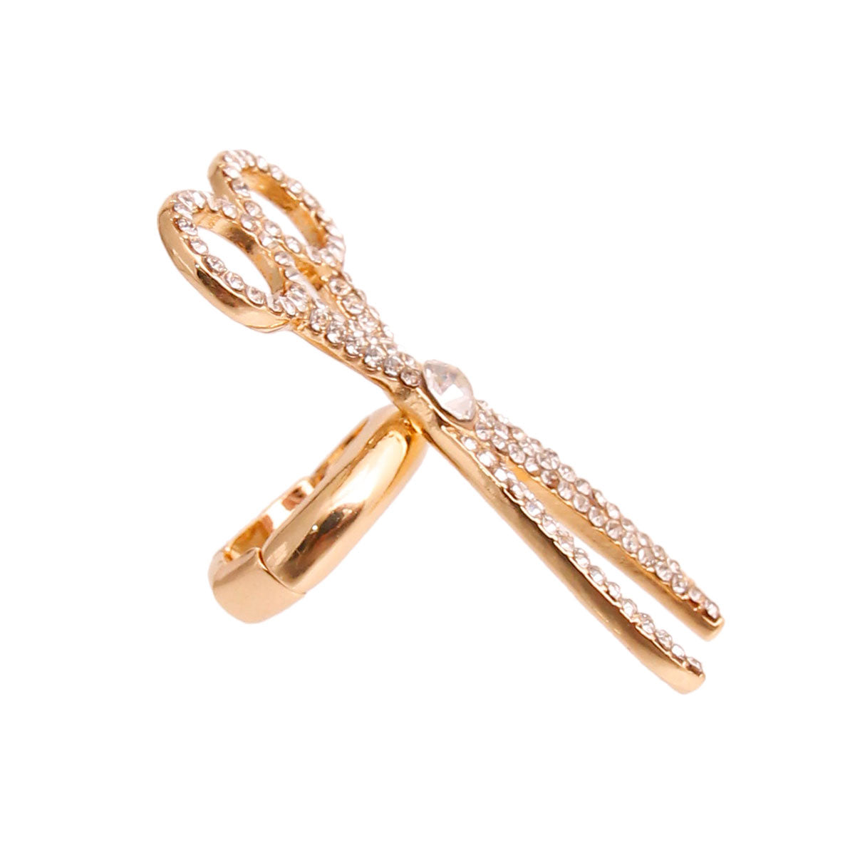 Gold Scissor Ring