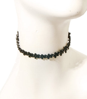 Flower Metal Choker