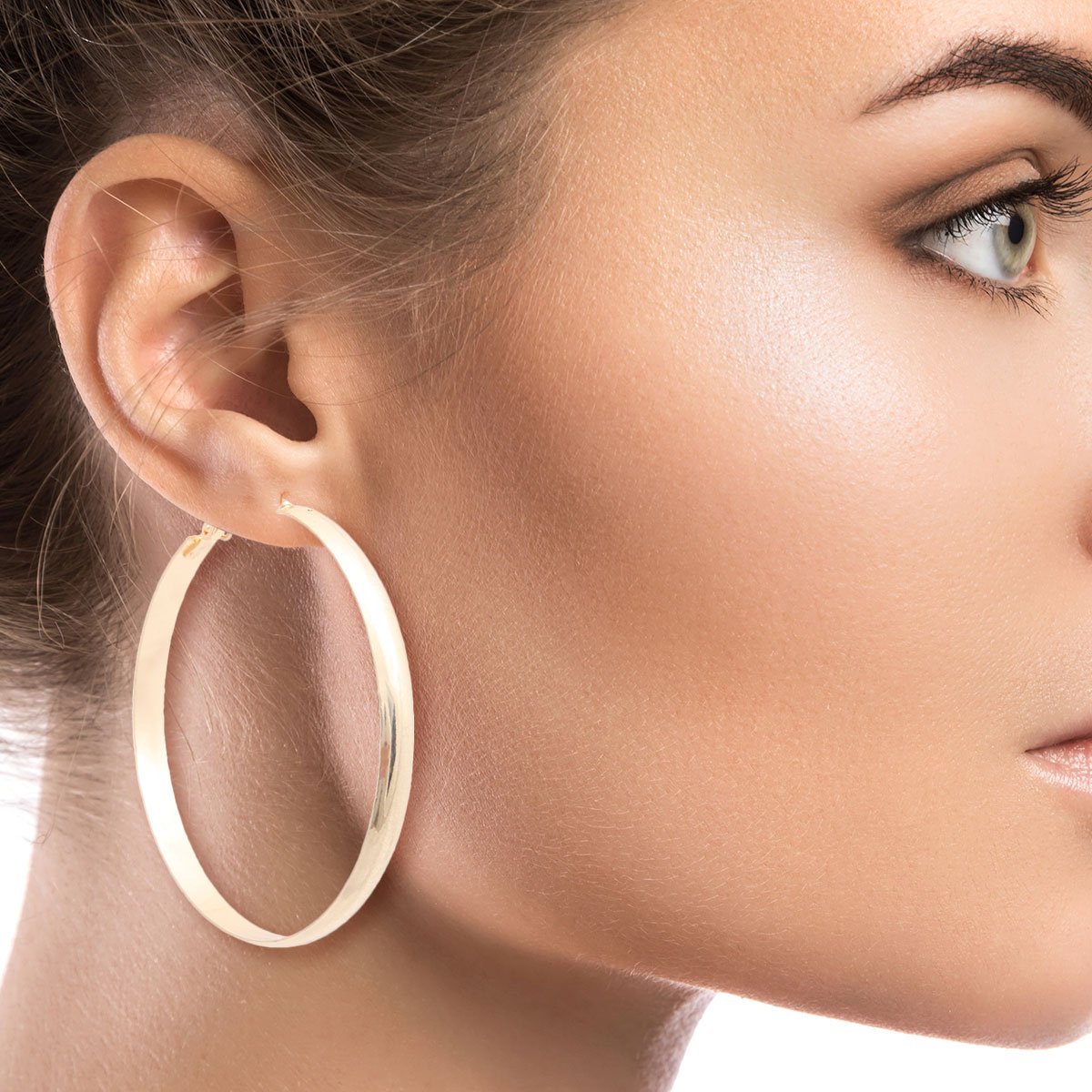 Dozen Hypo Allergenic Metal Hoops