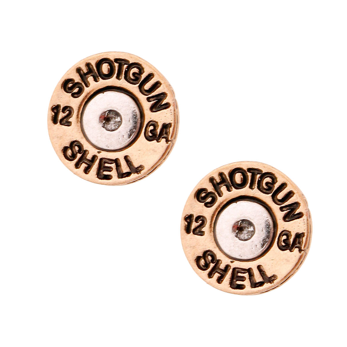 Gold Shotgun Shell Studs